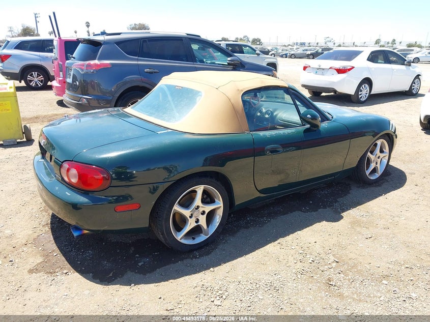 2001 Mazda Mx-5 VIN JM1NB353010210734 IAAI salvage auction — NORMAL WEAR, Clear - Dealer Only (California), sold $1,750 on 2026-07-06 (photo 4)