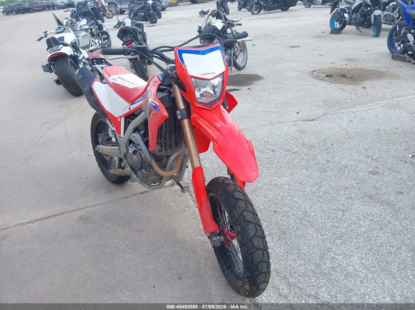2023 Honda Crf VIN MLHND1617P5200397 IAAI salvage auction — THEFT, Salvage Title, sold $525 on 2026-07-22 (photo 1)