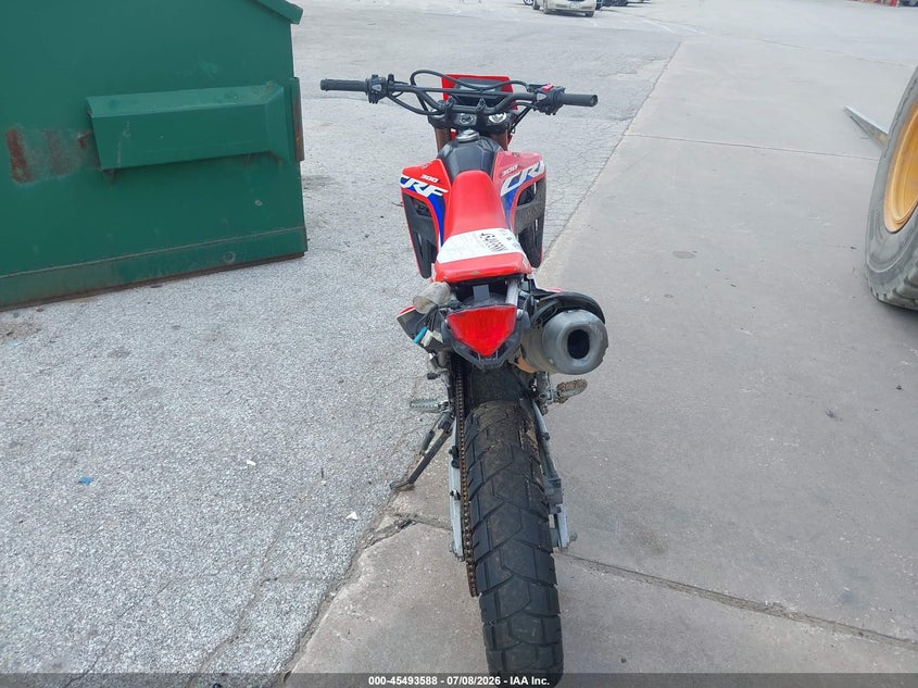 2023 Honda Crf VIN MLHND1617P5200397 IAAI salvage auction — THEFT, Salvage Title, sold $525 on 2026-07-22 (photo 6)