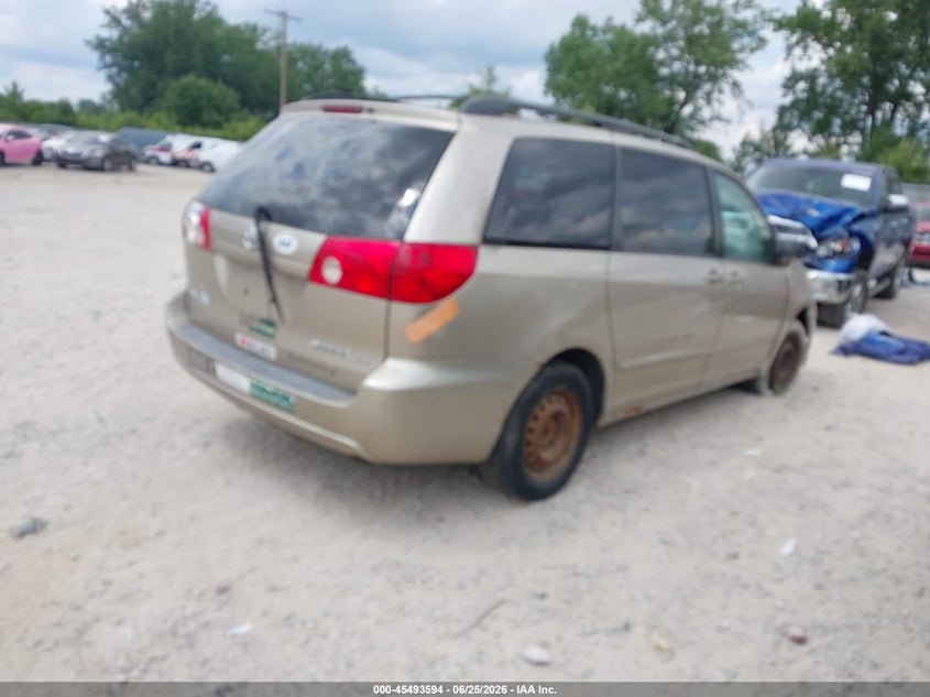 2006 Toyota Sienna VIN 5TDZA23C46S390001 IAAI salvage auction — NORMAL WEAR, Original (Ohio), sold $675 on 2026-07-08 (photo 4)