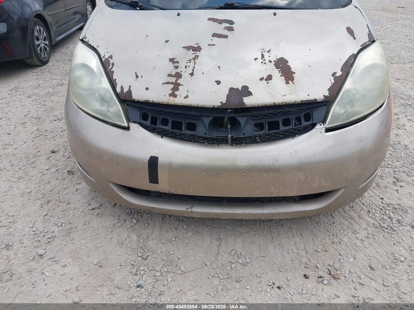 2006 Toyota Sienna VIN 5TDZA23C46S390001 IAAI salvage auction — NORMAL WEAR, Original (Ohio), sold $675 on 2026-07-08 (photo 6)