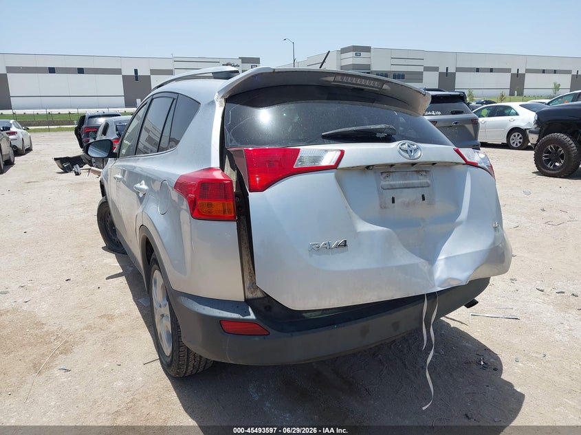 2014 Toyota Rav 4 VIN 2T3ZFREV6EW114165 IAAI salvage auction — FRONT & REAR, Salvage (Texas), sold $2,850 on 2026-09-03 (photo 3)