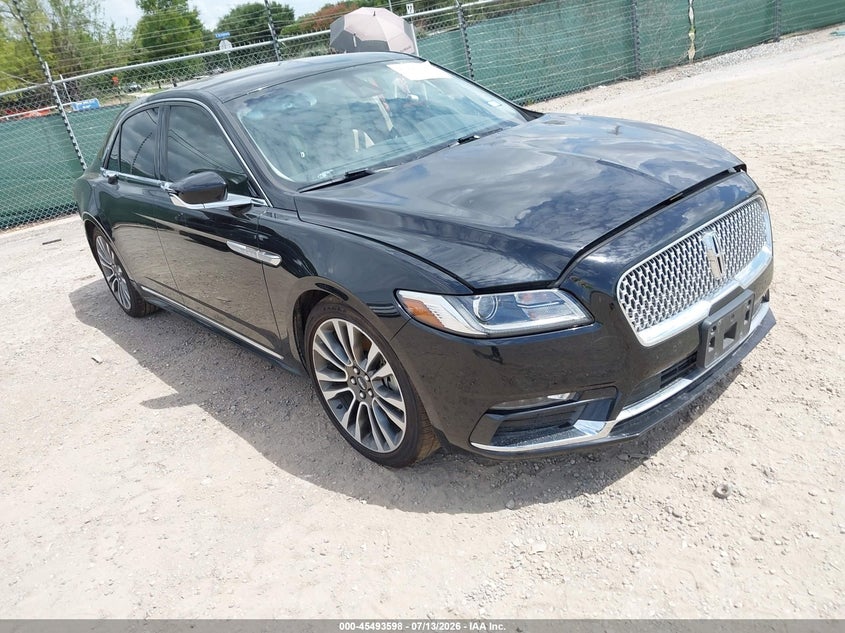 2020 Lincoln Continental VIN 1LN6L9PK9L5607725 — IAAI salvage auction photo