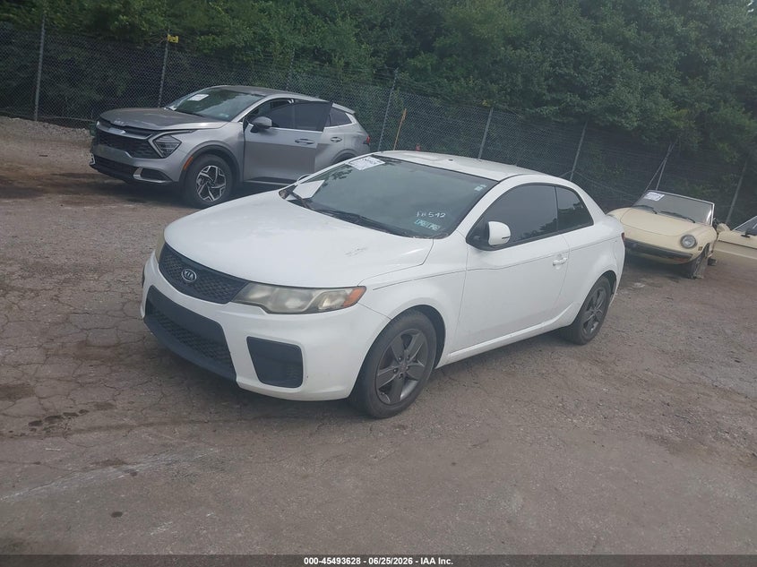 2012 Kia Forte VIN KNAFU6A27C5552200 IAAI salvage auction — NORMAL WEAR, Clear (Pennsylvania), sold $500 on 2026-07-24 (photo 2)