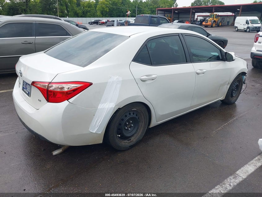 2018 Toyota Corolla VIN 5YFBURHE4JP788080 IAAI salvage auction — FRONT END, Salvage (Tennessee), sold $1,650 on 2026-07-28 (photo 4)