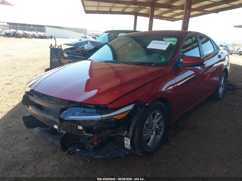 2024 Hyundai Elantra VIN KMHLL4DG5RU660068 IAAI salvage auction — FRONT END, Salvage (Arizona), sold $5,700 on 2026-07-28 (photo 2)