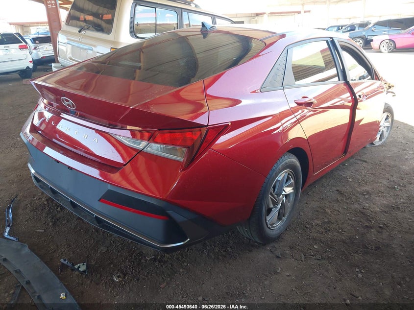 2024 Hyundai Elantra VIN KMHLL4DG5RU660068 IAAI salvage auction — FRONT END, Salvage (Arizona), sold $5,700 on 2026-07-28 (photo 4)