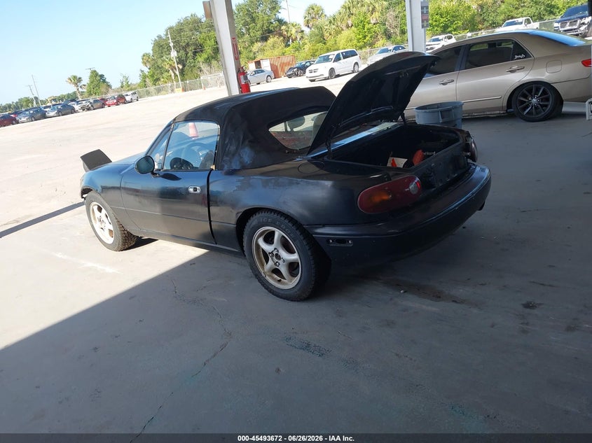 1992 Mazda Mx-5 VIN JM1NA3511N1316854 IAAI salvage auction — NORMAL WEAR, Clear (Florida), sold $225 on 2026-07-22 (photo 3)