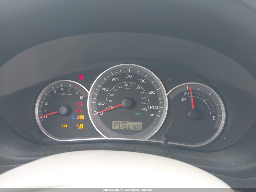 2008 Subaru Impreza VIN JF1GE61648H509078 IAAI salvage auction — NORMAL WEAR, Clear (Idaho), sold $275 on 2026-07-20 (photo 7)