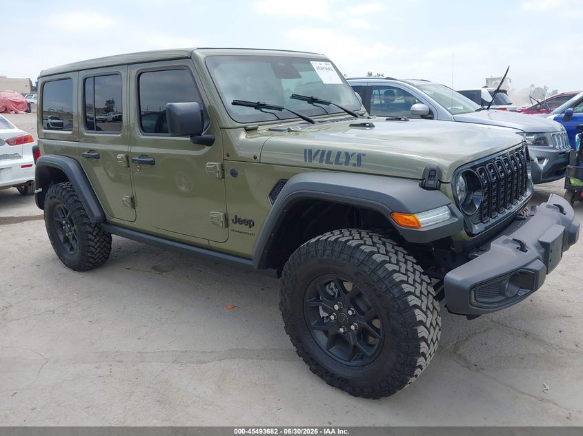 2026 Jeep Wrangler / VIN 1C4PJXDN1TW191715 — IAAI salvage auction photo