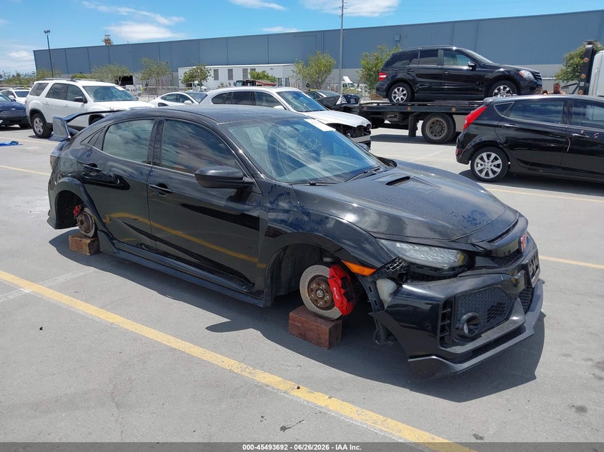 2019 Honda Civic type r VIN SHHFK8G72KU203626 IAAI salvage auction — THEFT, Salvage (California), sold $8,000 on 2026-07-27 (photo 1)