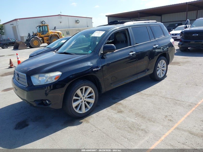 2008 Toyota Highlander hybrid VIN JTEEW44A982007703 IAAI salvage auction — REAR END, Salvage (California), sold $2,700 on 2026-07-20 (photo 2)