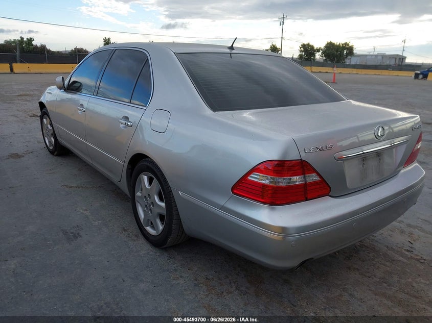 2004 Lexus Ls 430 VIN JTHBN36F940154394 IAAI salvage auction — FRONT END, Salvage (California), sold $1,000 on 2026-07-17 (photo 3)