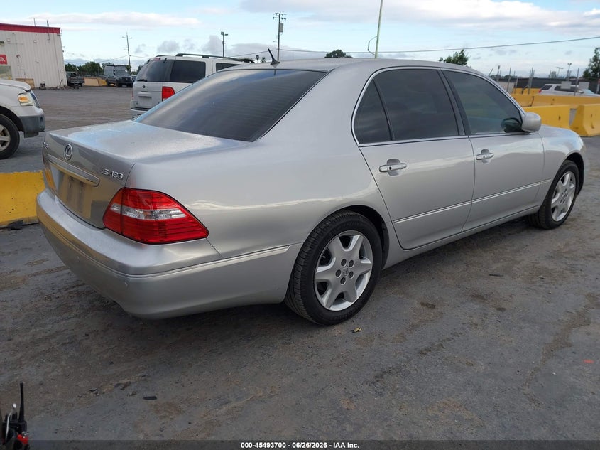 2004 Lexus Ls 430 VIN JTHBN36F940154394 IAAI salvage auction — FRONT END, Salvage (California), sold $1,000 on 2026-07-17 (photo 4)