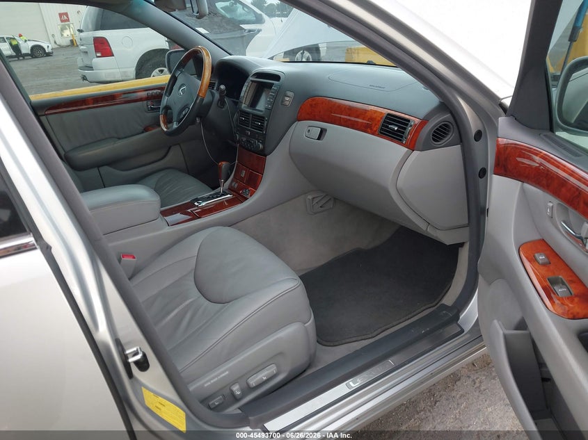 2004 Lexus Ls 430 VIN JTHBN36F940154394 IAAI salvage auction — FRONT END, Salvage (California), sold $1,000 on 2026-07-17 (photo 5)