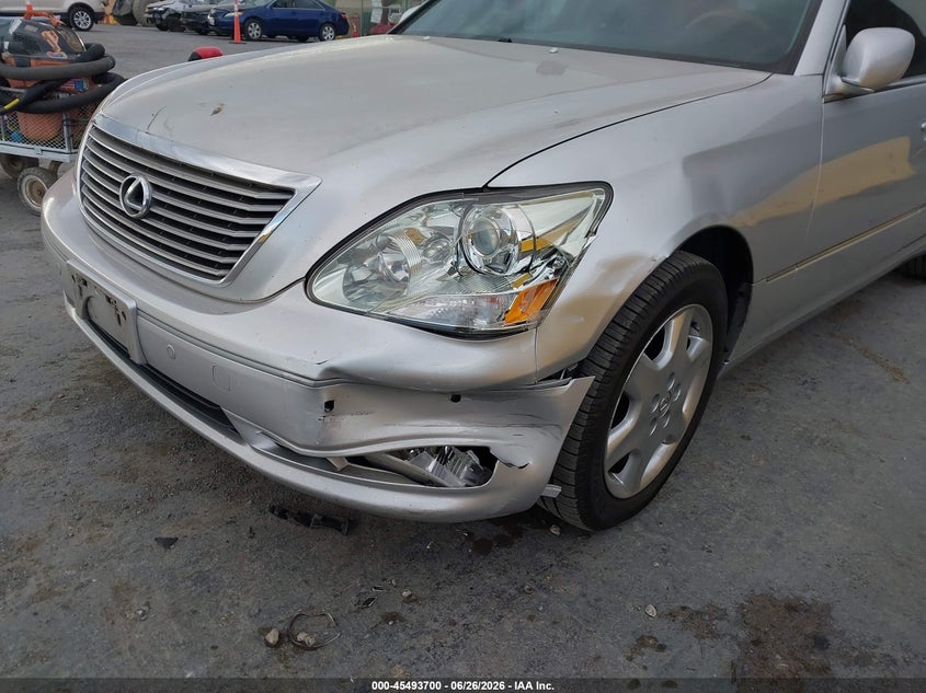 2004 Lexus Ls 430 VIN JTHBN36F940154394 IAAI salvage auction — FRONT END, Salvage (California), sold $1,000 on 2026-07-17 (photo 6)