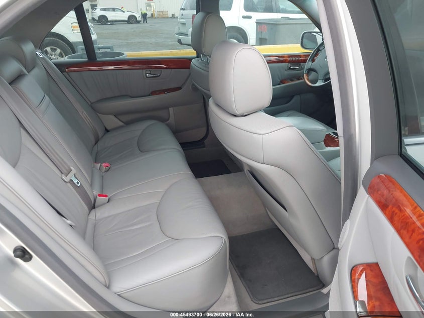 2004 Lexus Ls 430 VIN JTHBN36F940154394 IAAI salvage auction — FRONT END, Salvage (California), sold $1,000 on 2026-07-17 (photo 8)