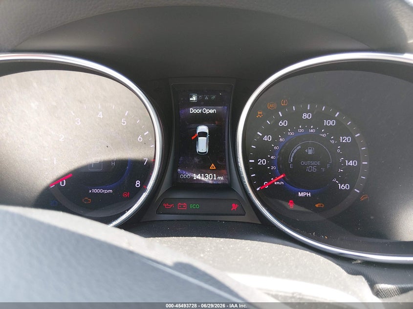 2013 Hyundai Santa fe VIN 5XYZUDLA6DG086180 IAAI salvage auction — FRONT END, Salvage (Pennsylvania), sold $575 on 2026-07-17 (photo 7)