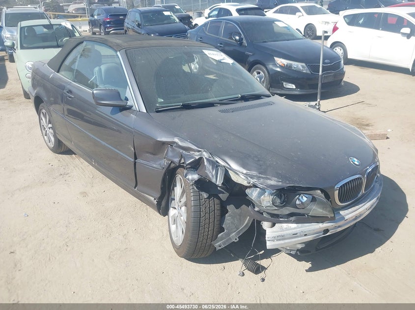 2006 BMW 3 series VIN WBABW53436PZ40406 IAAI salvage auction — NORMAL WEAR, Salvage (California), sold $1,000 on 2026-07-08 (photo 1)