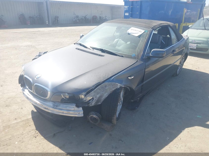 2006 BMW 3 series VIN WBABW53436PZ40406 IAAI salvage auction — NORMAL WEAR, Salvage (California), sold $1,000 on 2026-07-08 (photo 2)