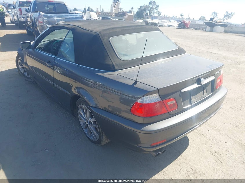 2006 BMW 3 series VIN WBABW53436PZ40406 IAAI salvage auction — NORMAL WEAR, Salvage (California), sold $1,000 on 2026-07-08 (photo 3)