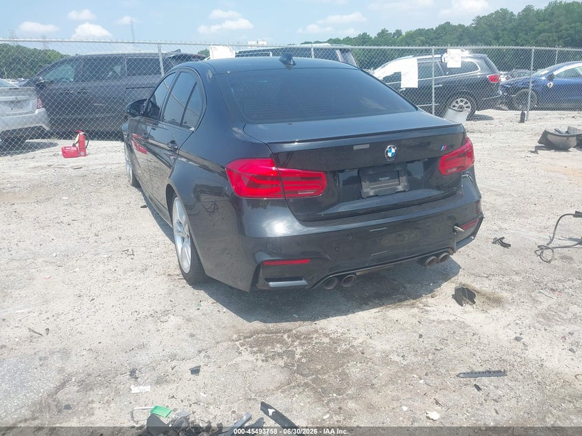 2018 BMW M3 VIN WBS8M9C56J5J80066 IAAI salvage auction — FRONT END, Wait Title, sold $10,200 on 2026-08-23 (photo 3)