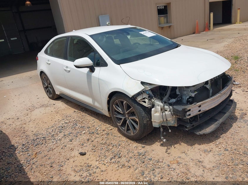 2020 Toyota Corolla VIN 5YFS4RCE3LP038633 IAAI salvage auction — FRONT END, Salvage (North Carolina), sold $25 on 2026-07-30 (photo 1)