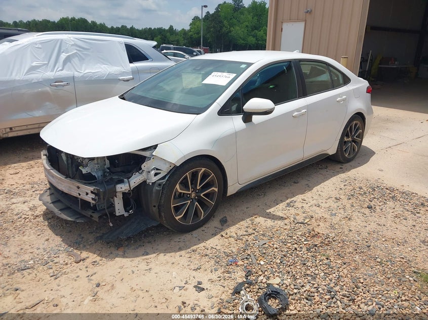 2020 Toyota Corolla VIN 5YFS4RCE3LP038633 IAAI salvage auction — FRONT END, Salvage (North Carolina), sold $25 on 2026-07-30 (photo 2)