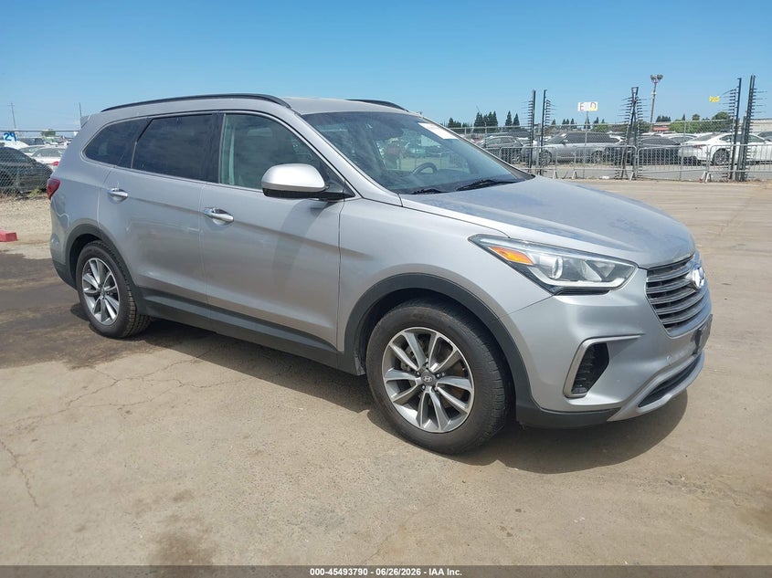 2018 Hyundai Santa fe VIN KM8SM4HF9JU274509 IAAI salvage auction — NORMAL WEAR, Clear - Dealer Only (California), sold $1,050 on 2026-07-15 (photo 1)
