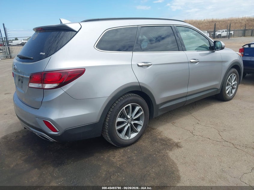 2018 Hyundai Santa fe VIN KM8SM4HF9JU274509 IAAI salvage auction — NORMAL WEAR, Clear - Dealer Only (California), sold $1,050 on 2026-07-15 (photo 4)