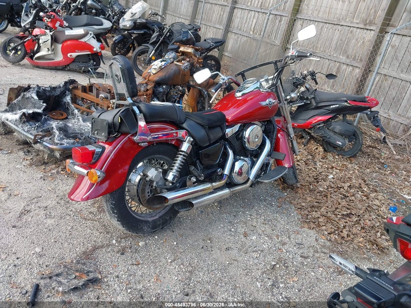 1997 Kawasaki Vn1500 VIN JKBVNAD1XVA060391 IAAI salvage auction — LEFT & RIGHT, Clear (South Carolina), sold $250 on 2026-07-21 (photo 4)