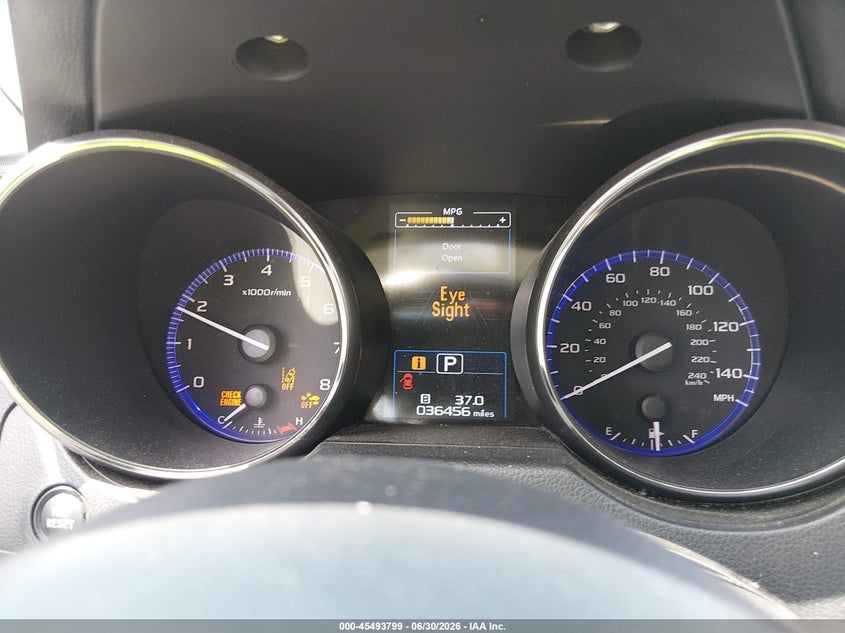 2019 Subaru LEGACY VIN 4S3BNAF63K3039601 IAAI salvage auction — HAIL, Salvage (Ohio), sold $6,700 on 2026-07-22 (photo 7)
