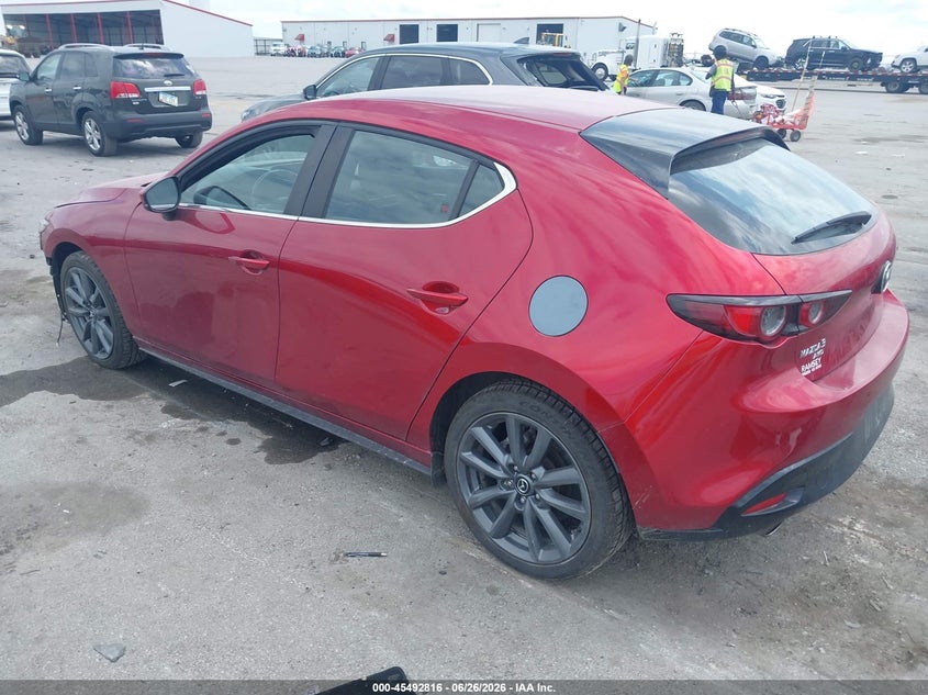 2021 Mazda 3 VIN JM1BPBKL5M1338548 IAAI salvage auction — FRONT END, Salvage (Iowa), sold $4,050 on 2026-07-28 (photo 3)