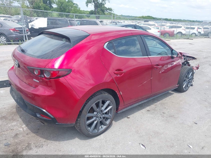 2021 Mazda 3 VIN JM1BPBKL5M1338548 IAAI salvage auction — FRONT END, Salvage (Iowa), sold $4,050 on 2026-07-28 (photo 4)