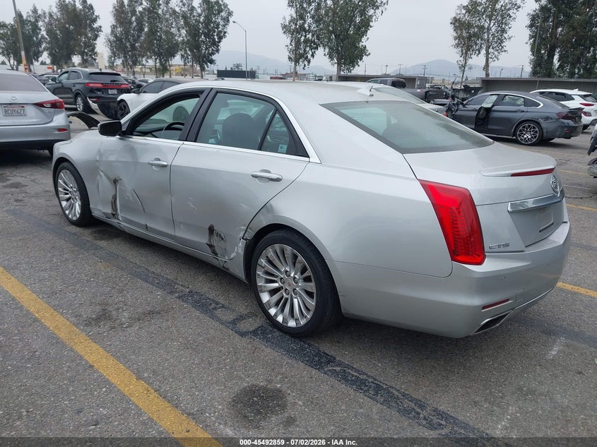 2014 Cadillac Cts VIN 1G6AR5S39E0177882 IAAI salvage auction — SIDE, Salvage (California), sold $1,750 on 2026-07-19 (photo 3)