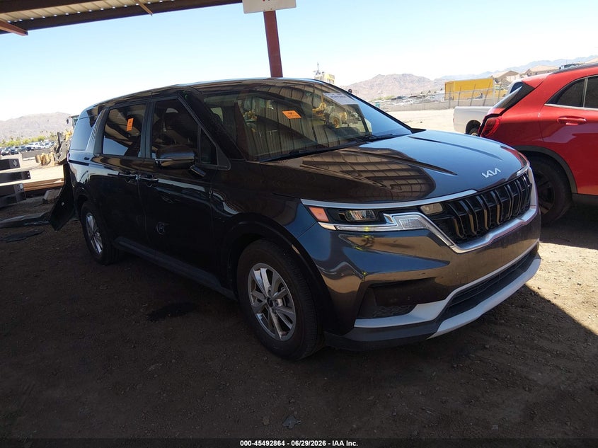 2022 Kia Carnival VIN KNDNB4H3XN6185149 — IAAI salvage auction photo