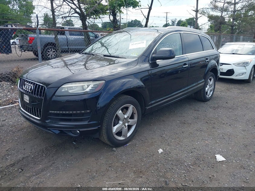 2015 Audi Q7 VIN WA1LGAFE1FD010081 IAAI salvage auction — NORMAL WEAR, Clear (New Jersey), sold $2,600 on 2026-07-20 (photo 2)