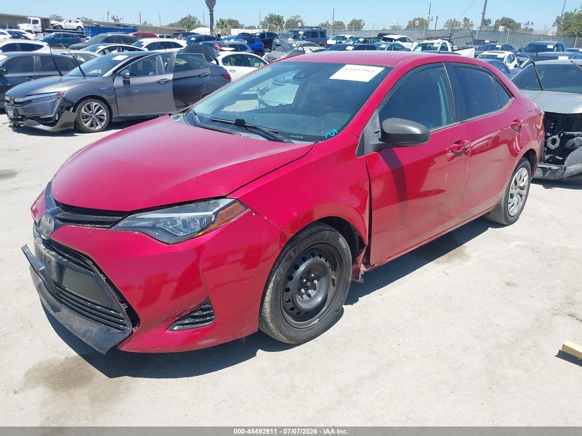 2018 Toyota Corolla VIN 5YFBURHE9JP827407 IAAI salvage auction — RIGHT SIDE, Salvage (California), sold $2,850 on 2026-07-22 (photo 2)