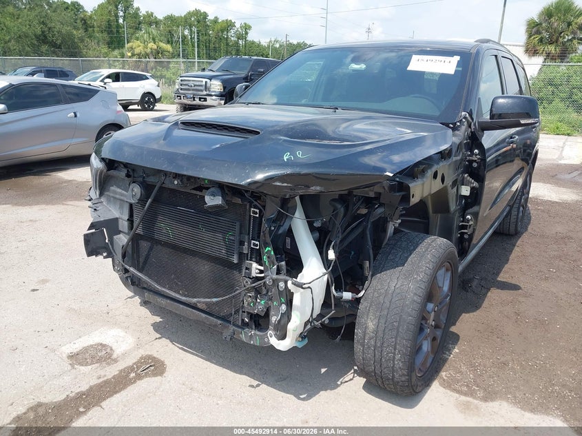2021 Dodge Durango VIN 1C4RDJDG6MC790126 IAAI salvage auction — FRONT END, Salvage Title, sold $25 on 2026-07-29 (photo 6)