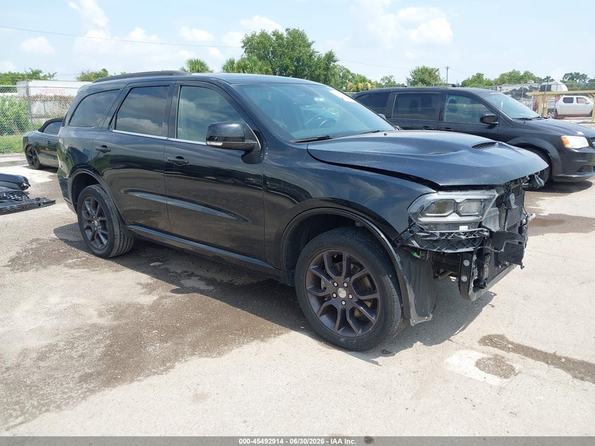 2021 Dodge Durango VIN 1C4RDJDG6MC790126 IAAI salvage auction — FRONT END, Salvage Title, sold $25 on 2026-07-29 (photo 1)