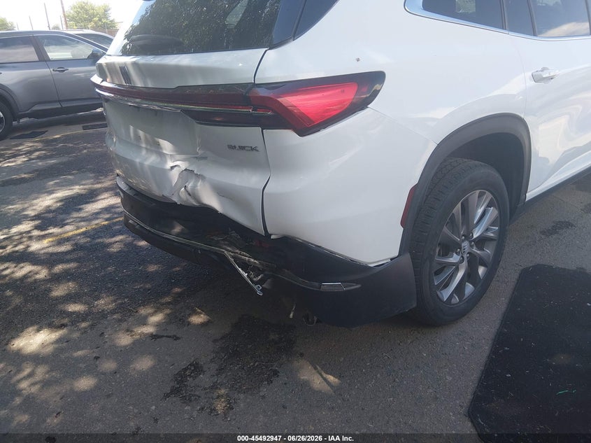 2025 Buick Enclave VIN 5GAEVARS0SJ268210 IAAI salvage auction — FRONT & REAR, Enterprise Vehicles Clear Only (Montana), sold $22,625 on 2026-07-14 (photo 6)