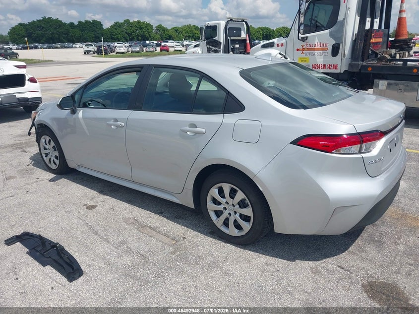 2026 Toyota Corolla VIN 5YFB4MDE7TP415904 IAAI salvage auction — NORMAL WEAR, Enterprise Vehicles Clear Only (Florida), sold $9,050 on 2026-07-09 (photo 3)