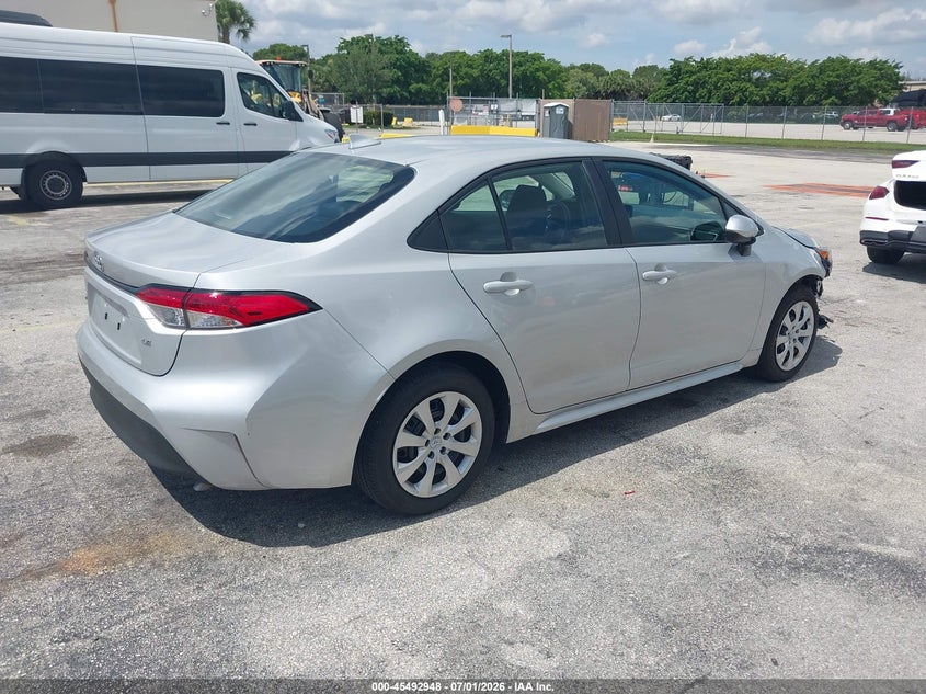 2026 Toyota Corolla VIN 5YFB4MDE7TP415904 IAAI salvage auction — NORMAL WEAR, Enterprise Vehicles Clear Only (Florida), sold $9,050 on 2026-07-09 (photo 4)