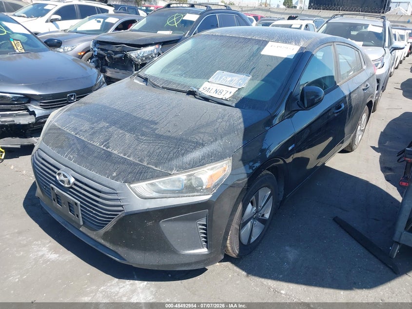 2019 Hyundai Ioniq VIN KMHC65LC6KU132685 IAAI salvage auction — LEFT SIDE, Salvage Certificate (California), sold $2,600 on 2026-07-22 (photo 2)