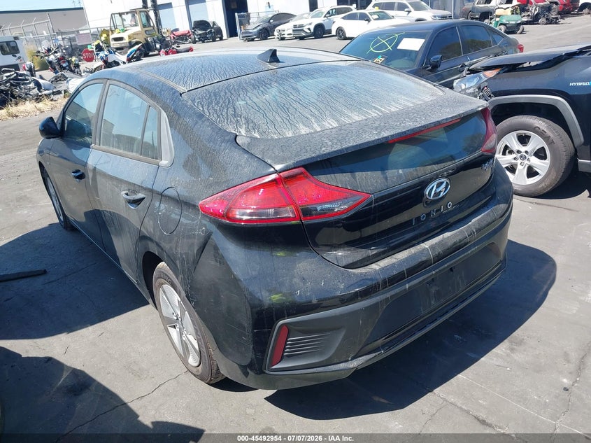 2019 Hyundai Ioniq VIN KMHC65LC6KU132685 IAAI salvage auction — LEFT SIDE, Salvage Certificate (California), sold $2,600 on 2026-07-22 (photo 3)