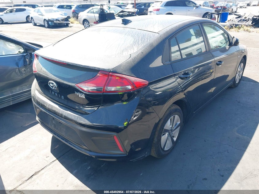 2019 Hyundai Ioniq VIN KMHC65LC6KU132685 IAAI salvage auction — LEFT SIDE, Salvage Certificate (California), sold $2,600 on 2026-07-22 (photo 4)