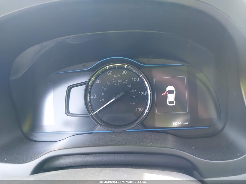 2019 Hyundai Ioniq VIN KMHC65LC6KU132685 IAAI salvage auction — LEFT SIDE, Salvage Certificate (California), sold $2,600 on 2026-07-22 (photo 7)