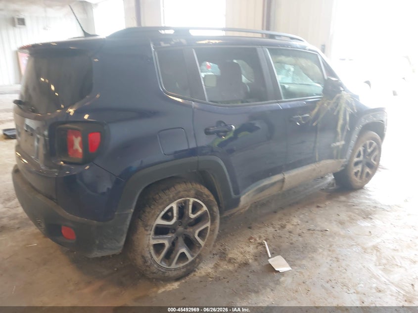 2016 Jeep Renegade VIN ZACCJBBT8GPC54010 IAAI salvage auction — UNDERCARRIAGE, Clear (Michigan), sold $600 on 2026-08-04 (photo 4)