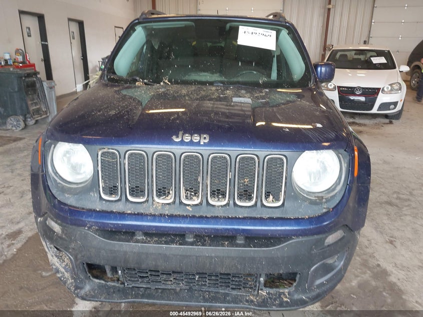 2016 Jeep Renegade VIN ZACCJBBT8GPC54010 IAAI salvage auction — UNDERCARRIAGE, Clear (Michigan), sold $600 on 2026-08-04 (photo 6)
