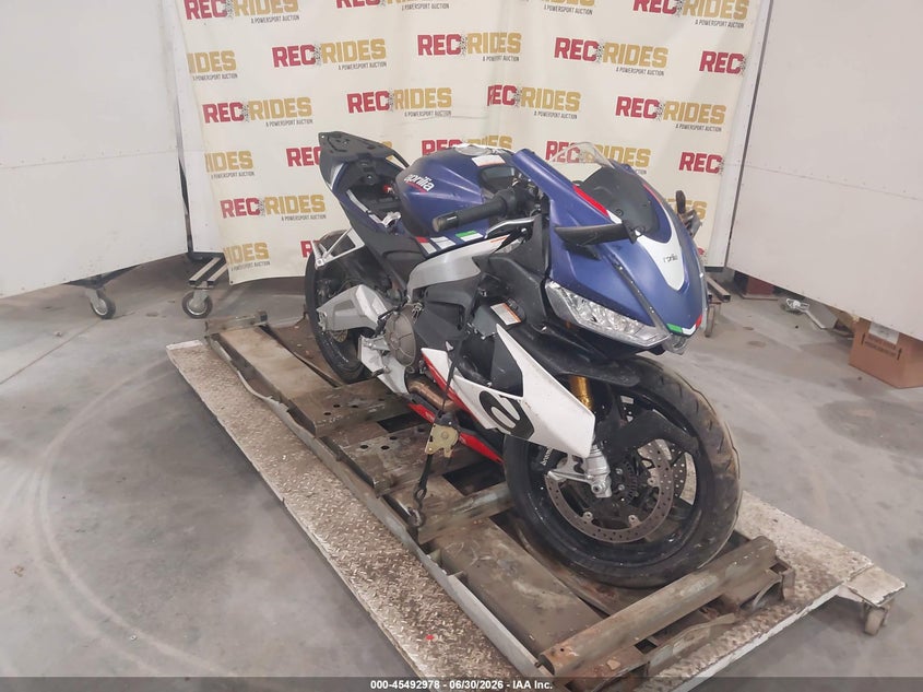 2024 Aprilia Rs VIN ZD4KSUG00RS002398 IAAI salvage auction — ALL OVER, Salvage (Georgia), sold $100 on 2026-07-28 (photo 1)